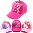 thumbnail image 2 of Sombrero de Hello Kitty para niños, gorra de béisbol con visera, protección solar Sanrio, sección delgada de verano LIUWENJING unisex, 2 of 2