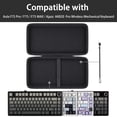 thumbnail image 3 of Funda de teclado CO2crea 75% para Aula F75 Pro/F75/F75 Max/Ajazz AK820, 3 of 9