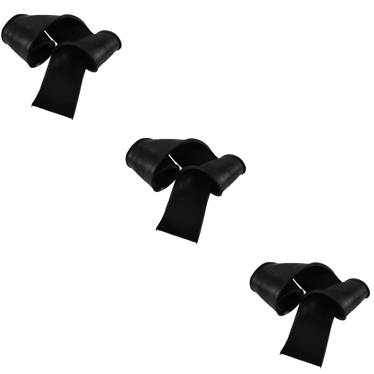 Hemoton 3 Rolls Garage Door Bottom Seal Weather Stripping for Draft on Garage Doors and