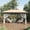 Khaki, variant on 13x13FT with Expansion Bolts, Canopy Tent, Heavy Duty Party Tent & Shelter with Double Roofs, Mosquito Nettings and Privacy Screens Tent for Party, Wedding, Outdoor Dining, Patio, Backyar
