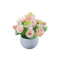 thumbnail image 1 of Feltree Botanical-Inspired Artificial Potted Plants with Flexible Stems, Non-Fading Polyester Flowers for Desktop/Shop Window Displays, 1 of 7