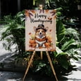 thumbnail image 4 of Happy Thanksgiving Corgi Welcome Thankful Fall Autumn Pumpkin Vertical Matte Canvas Poster Welsh Corgi Dog Lover Gifts Idea Wall Art Home Decor - 02021, 4 of 5