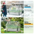 thumbnail image 6 of Quictent 49(L)x37(W)x36(H) in Extra-Thick Galvanized Steel Raised Garden Bed with Greenhouse Dual Use (Clear), 6 of 10