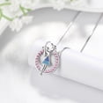 thumbnail image 4 of Beautlace Love Mom Necklace For Mothers,925 Sterling Silver Hearts for Mom Pendant Mother's Day Gift, 4 of 7