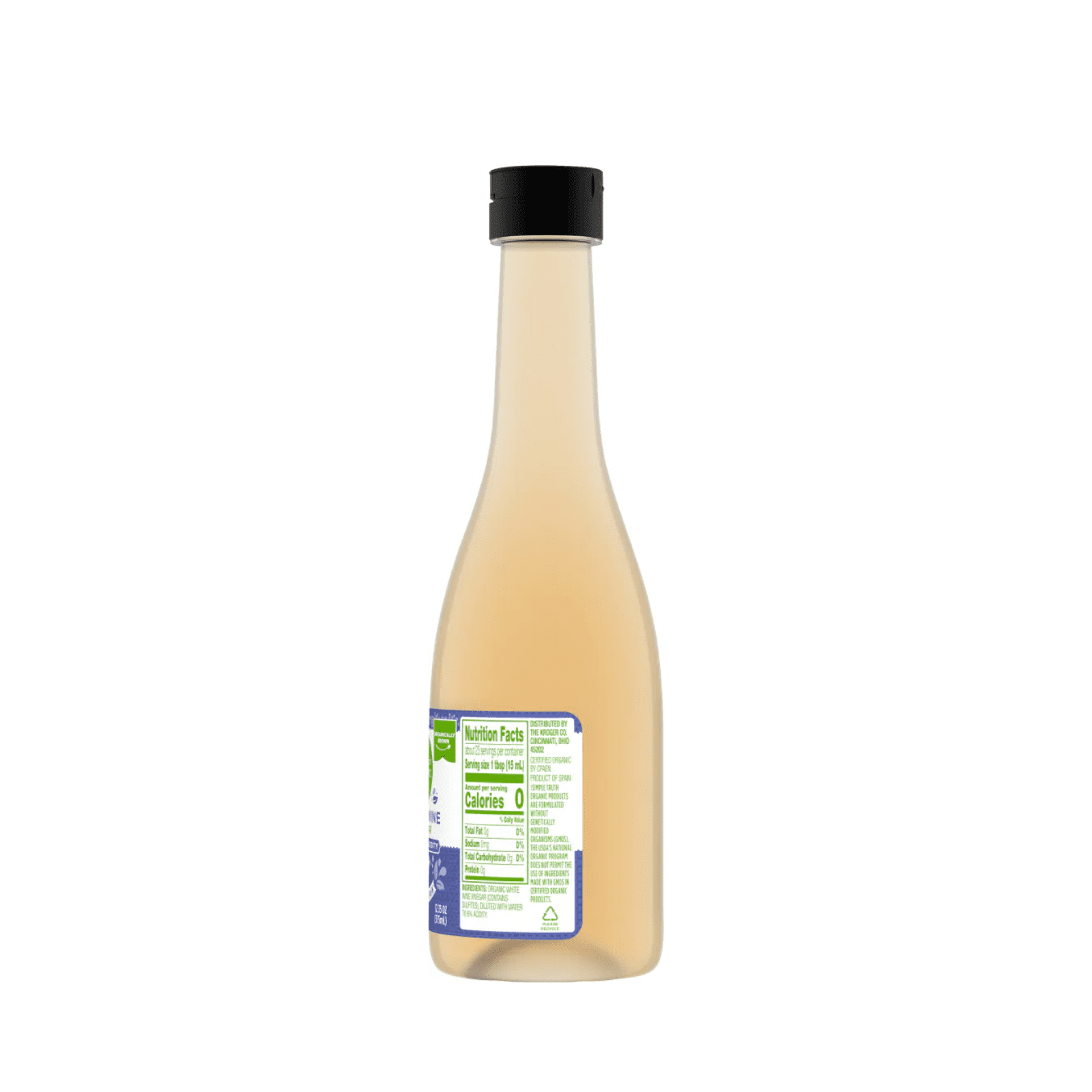 Simple Truth Organic White Wine Vinegar, Premium, 6% Acidity, Product of Spain, 12.35 Oz , 2 Pack + Bonus