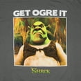 thumbnail image 2 of Shrek Men's Get Ogre It Character Design Adult Short Sleeve T-Shirt, 2 of 5