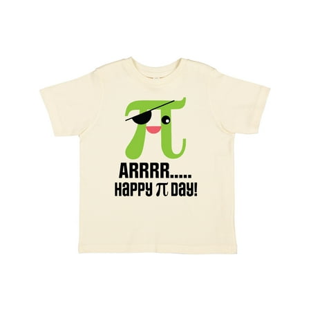 

Inktastic Happy Pi Day Math Symbol Pirate Gift Toddler Boy or Toddler Girl T-Shirt