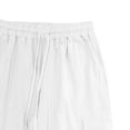 thumbnail image 4 of Kureaily Mens Cotton Yoga Pants Elastic Waist Trousers Casual Summer Beach Cargo Pants, 4 of 7