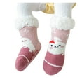 thumbnail image 5 of HuangHuanChen Fuzzy Socks Warm Socks Cartoon Little Socks (0-4 Years Old) Multicolor, 5 of 8