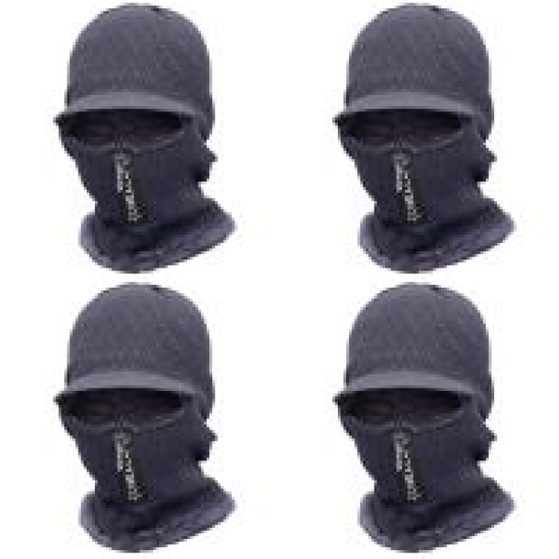 Gorro Gorro de Invierno Gorro de Punto Grueso Unisex Gorro de Punto para Ciclismo Gris