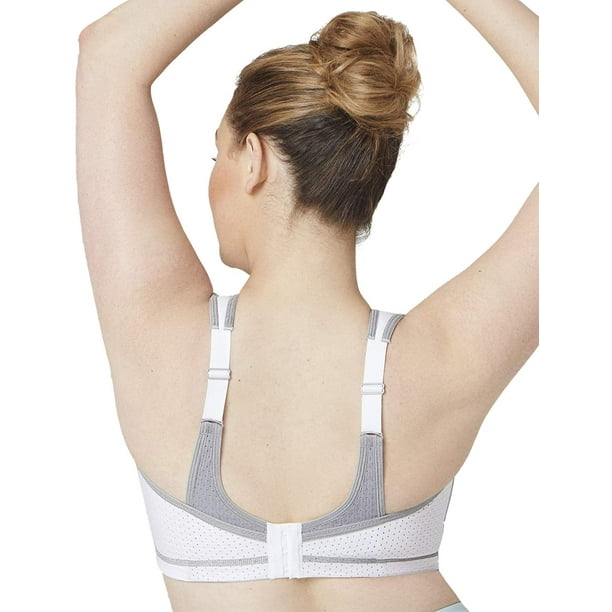 Women Fashion Zip Front Shock Wireless Yoga Sports Bras Push Up Underwear  Fitness Tops Plus Size