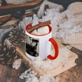 thumbnail image 5 of 3dRose, Sepia vintage wet plate Old linotype printer in Santa Clara Cuba , 15oz Two-Tone Red Mug, 5 of 7