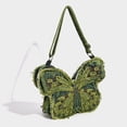 thumbnail image 3 of Womens Crossbody Bag Butterfly Shaped Denim Bag Retro Shoulder Bags Denim Tote Bags Travel Handbag Purse Y2K Messenger Bag Cute Shoulder Purse, 3 of 7