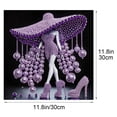 thumbnail image 5 of Linnome Art Diamond Painting Rhinestone Art Kit Graceful Female Figure Pattern Shiny Diamonds for Home Wall Decor G, 5 of 5