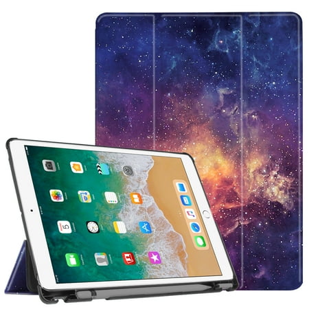 Galaxy Ipad Case Fintie 10.5-inch iPad Air (3rd Gen) / iPad Pro SlimShell Case Cover with Apple Pencil Holder, Galaxy ()