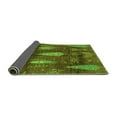 thumbnail image 2 of Ahgly Company Indoor Rectangle Abstract Green Modern Area Rugs, 4' x 6', 2 of 4