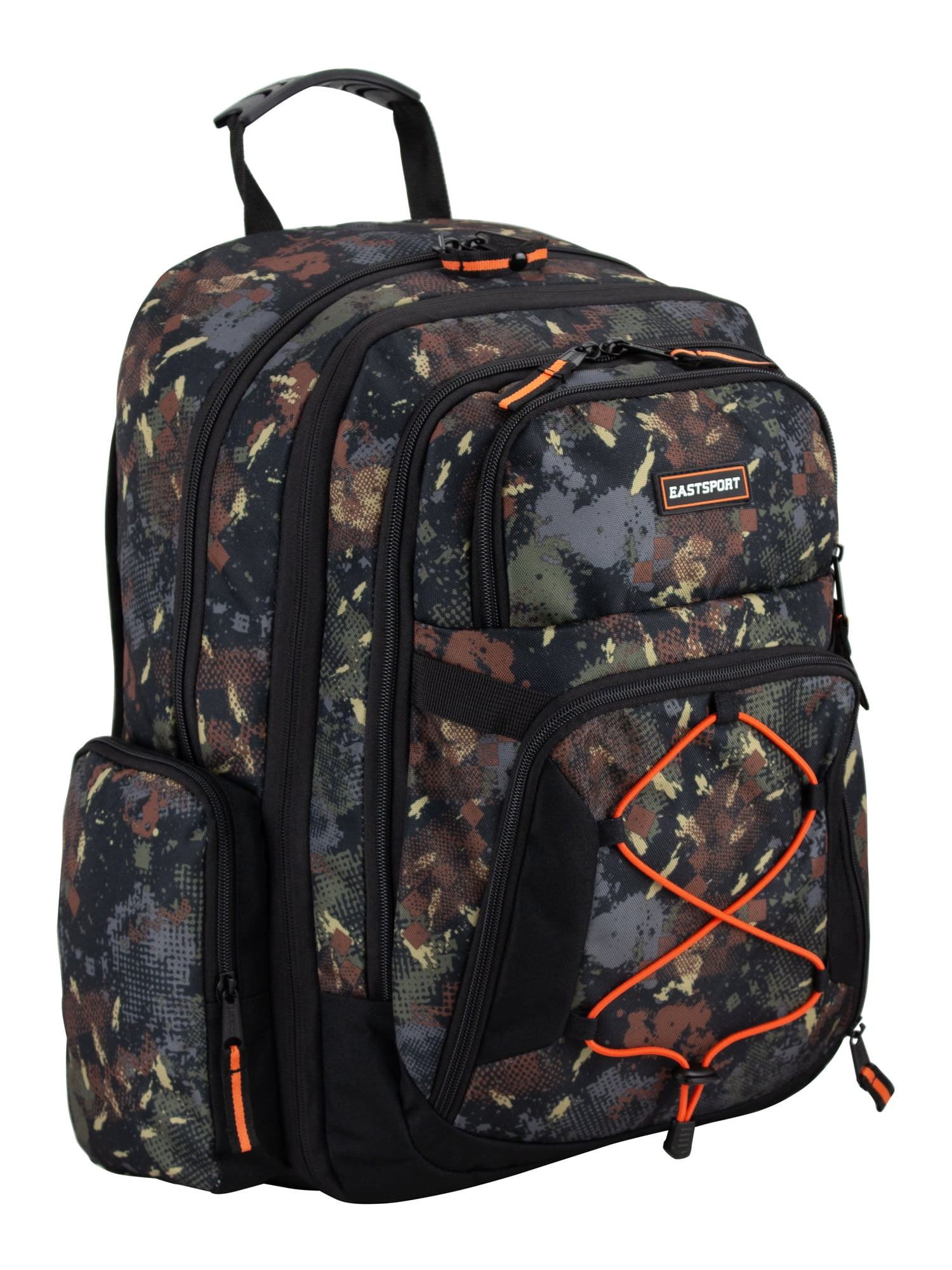Eastsport Bungee Expandable Backpack, Camo Edge