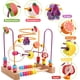 thumbnail image 3 of Lewo Motorikschleife Baby Spielzeug Perlen Labyrinth Motorikwürfel Lernspielzeug Abakus Kinderspielzeug ab 1 2 3 Jahr Junge Mädchen Kinder Zhivalor LKX-0430, 3 of 6