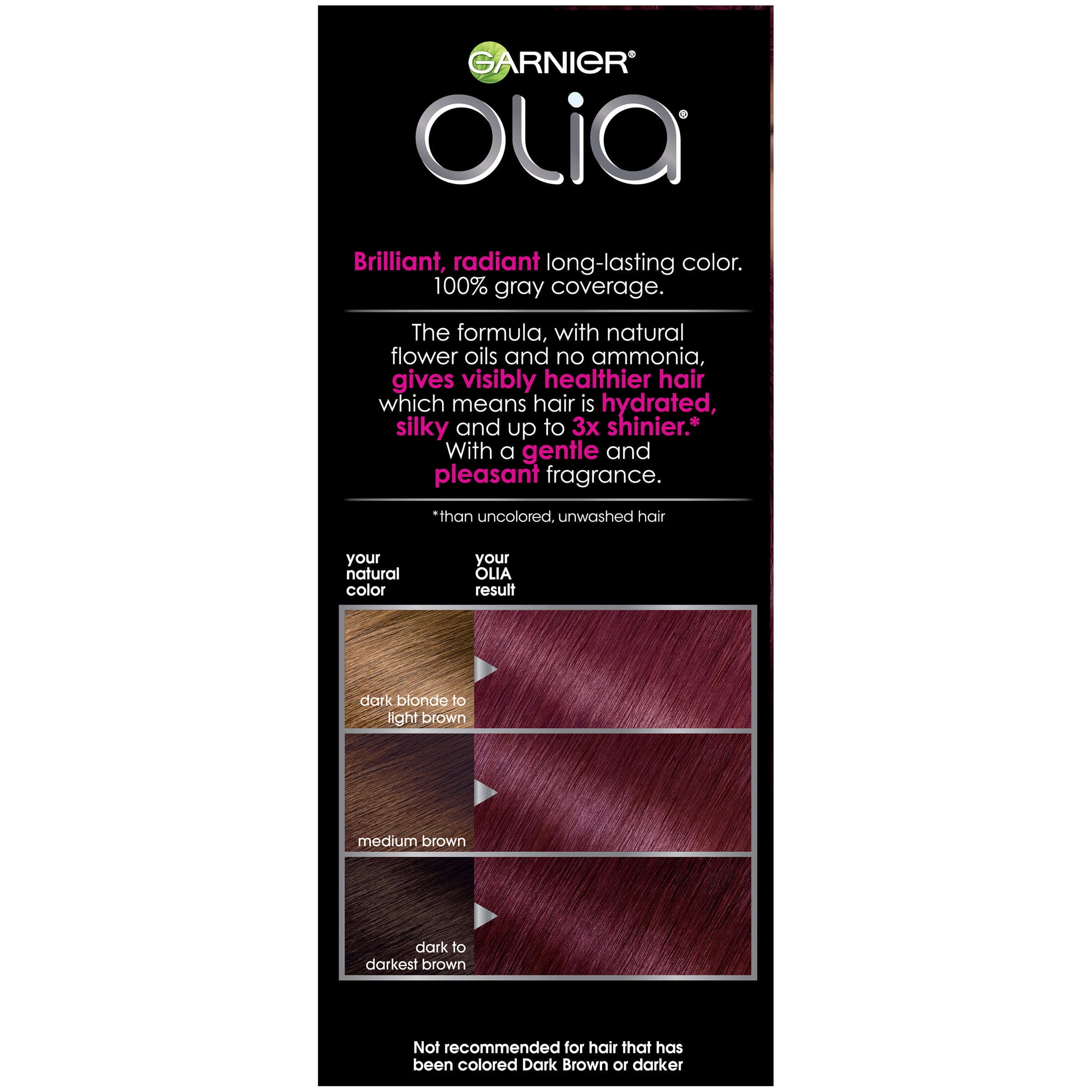 Garnier Olia Oil Ed Permanent Hair Color 5 60 Medium Garnet Garnier Olia Oil Ed Permanent Hair Color 5 60 Medium Garnet Red