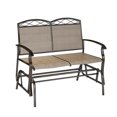 thumbnail image 2 of CorLiving Double Glider Speckled Brown Chair, 2 of 3