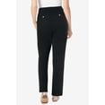 thumbnail image 2 of Woman Within Plus Size Tall Adjustable Waist Straight-Leg Chino, 2 of 5