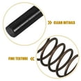 thumbnail image 3 of Miangastore Spring Loaded Latch Pin Metal Black For Utility Trailers 1Set 3.5X0.7X0.7In, 3 of 8