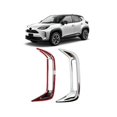 thumbnail image 3 of For YARIS 2020 2021 Car Chrome Rear Reflector Fog Light Lamp Cover Trim Bezel, 3 of 5