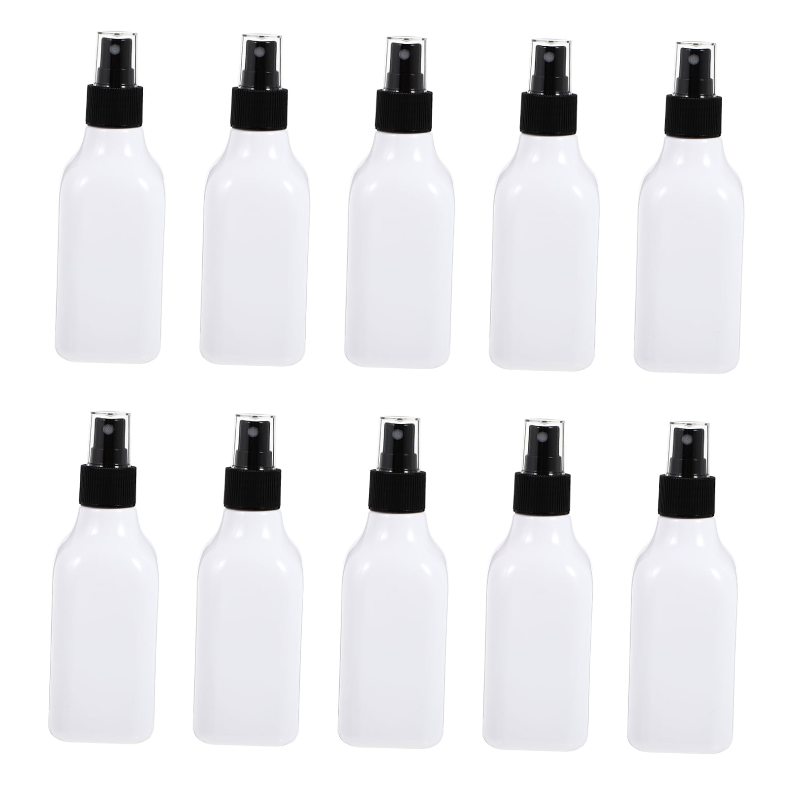 YSNOOWE 10Pcs Black Spray Bottles Refillable Travel Containers for Home Use