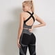 thumbnail image 4 of Traje de Yoga, ropa de gimnasio para mujer, ropa de Fitness, conjuntos de entrenamiento, ropa deportiva con cremallera, chaleco corto de manga larga, conjunto de Top Legging con sujetador, 4 of 5