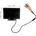 thumbnail image 2 of Generic 3 Inch Backup Camera Monitor Dual Av Input, Rearview LCD, 2 of 6