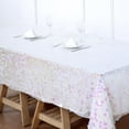 thumbnail image 3 of BalsaCircle 60" x 102" Iridescent Big Payette Sequin Rectangular Tablecloth, 3 of 8