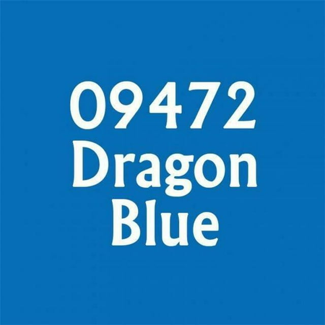 Reaper Miniatures REM09472 Bones Master Series Acrylic Paint, Dragon Blue