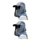 thumbnail image 2 of Greeniant Sombrero plegable portátil parasol a prueba de viento gorra de pesca verano a prueba de polvo sombrero de béisbol al aire libre senderismo Gris oscuro 2piezas Greeniant CBP157520, 2 of 6