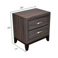 thumbnail image 7 of Atlin Designs  Contemporary Hudson Nightstand Made With Wood in Gray, 7 of 7