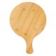 thumbnail image 1 of Retro Texture Bamboo Food Serving Dish Round Tray For Pizza Serving 1Pc, 1 of 3