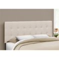 thumbnail image 2 of Pemberly Row Fabric Bed Headboard Only Queen Size Upholstered Linen in Beige, 2 of 5