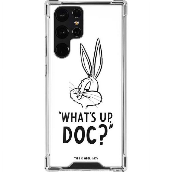 Skinit Cartoons Bugs Bunny Whats Up Doc Galaxy S22 Ultra Clear Case