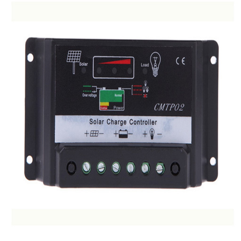30A PWM Solar Panel Battery Regulator Charger Controller 12V/24V Auto Switch MT 