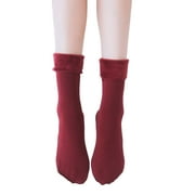 Autumn Winter Imitation Nylon Thermal Socks All-match Home Floor Socks