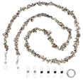 thumbnail image 1 of Cadena de Gafas Uxcell para Mujeres, Collar de Soporte de Gafas de Cuentas de Piedra Natural, Lanyard de Gafas de Cristal Bohemio de 28 Pulgadas, 1 of 7