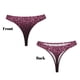 thumbnail image 3 of Fotbe Pink Glitter Sparkles A Tanga Sin Costuras para Mujer con Estampado – Panties Invisibles, Transpirables y Cómodos para Uso Diario-Small, 3 of 6