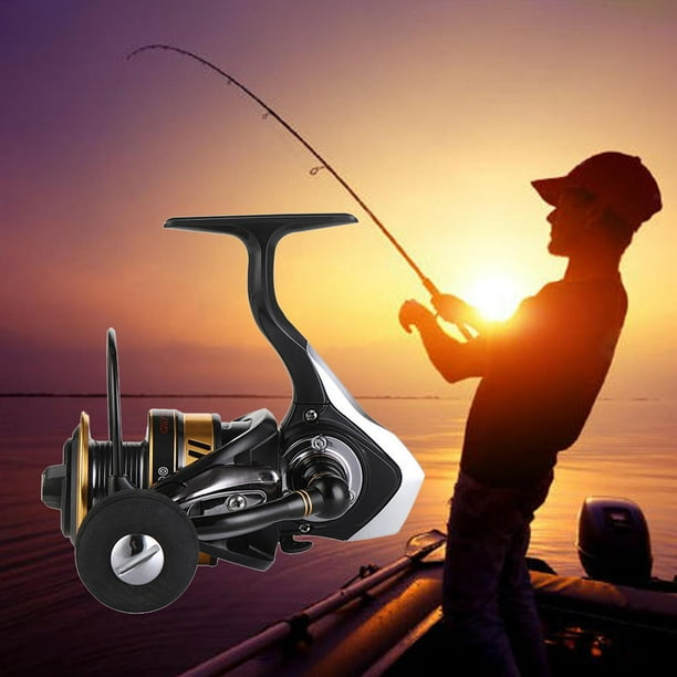 Bunblic Fishing Reels 1000- Spool Freshwater Saltwater Big- Fishing Stainless Drag Fiber Smooth Qg-Light Line Other