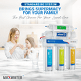 thumbnail image 5 of Max Water 5-Stage Home Drinking Reverse Osmosis System 50 GPD with 9 Water Filters, 5 of 5