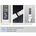 thumbnail image 3 of Amdohai 3 in 1 TDS EC Water Quality Test Meter Temperature Digital Display for Drinking Water Aquariums Pool Spa, 3 of 7