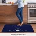 thumbnail image 6 of Golf Ball Door Mat Indoor Outdoor, Navy Blue Monochrome Sport Non Slip Welcome Mat with Rubber Backing, Absorbent Fabric Front Door Mats Entryway Rug for Home Patio Entrance 16"x24", 6 of 8