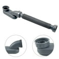 Low Profile Flat P Trap Flexible Drain Pipe Bathtub Shower Water Hose