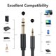 thumbnail image 5 of 3.5 Mm 1/8ch A 6.35 1/4 Pulgada Cable Audio 1/2/3m Aux, 5 of 9