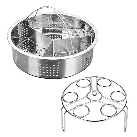 

3pcs/set With Divider Steamer Basket Professional Cooking Accessories Rack