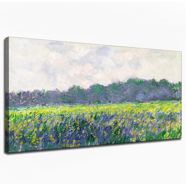 Pintura paisajística artesanal con texturas y luz dorada del sol, ideal para decorar salas de estar, dormitorios, baños y oficinas domésticas con un ambiente natural sereno.