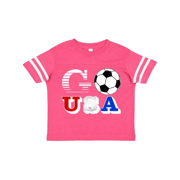 Inktastic Go, USA Soccer, Football Boys or Girls Toddler T-Shirt